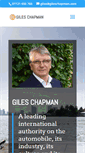 Mobile Screenshot of gileschapman.com