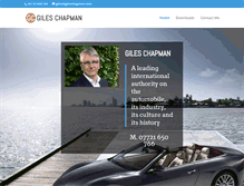 Tablet Screenshot of gileschapman.com